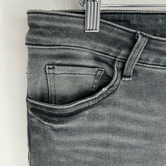 Kut From The Kloth Reese Jeans Size 10 High Rise Fab Ab Ankle Straight Leg 33x23 - Picture 5 of 13